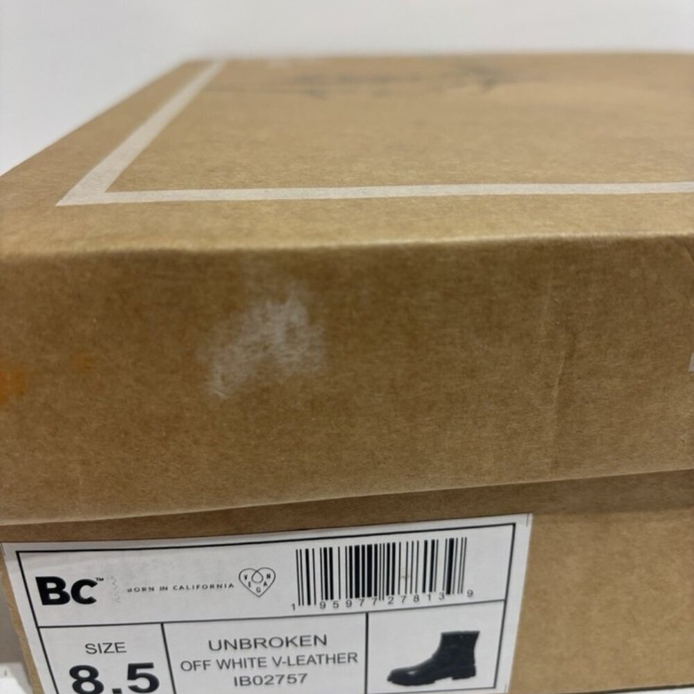 BC Footwear Women’s Unbroken Off White Chelsea Boots, Size 8.5 M - Picture 7 of 7